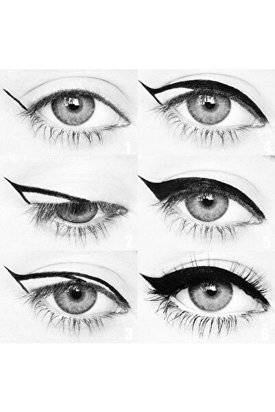 Kat Von D Tus de ochi rezistent, Kat Von D, Tetovací vložka, Vodotěsná, Trooper Black