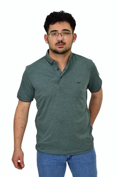 Raymons Ανδρικό μπλουζάκι Mercerized με γιακά πόλο 1000 BGL-ST04532