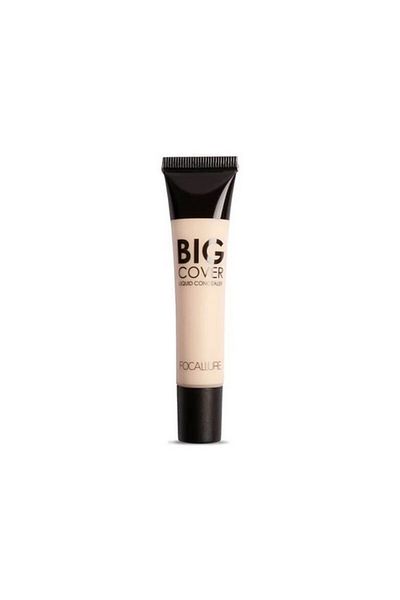 Focallure Corector lichid Focallure Big Cover Concealer 01 Warm Ivory