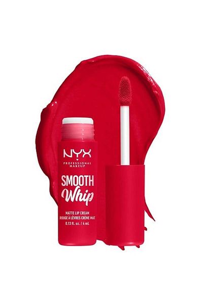 NYX Professional Makeup Matný tekutý make-up Ruj de Buze, NYX Professional Makeup, Smooth Whip Matte, odstín 13 Cherry Creme, 4 ml