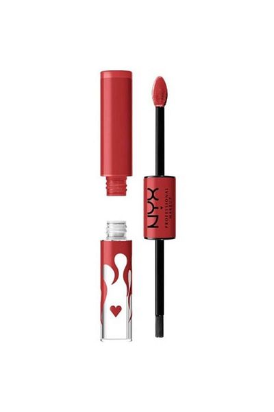 NYX Professional Makeup Tekutý rtěnka na obličej, NYX, Shine Loud, odstín 33 Pretty Poblano, 3,4 ml