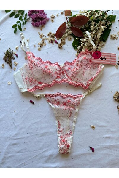 Dantelli Sütyen Bralet Takım(Sütyen&Tanga) Kadın İç Giyim