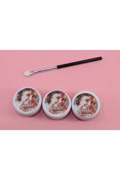 KARİTE Set of 3 eye pigments, Karite, 03, Brush included