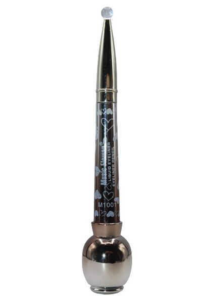 Makeup Υγρό eyeliner, μακιγιάζ, ματ, μαύρο, μολύβι συμπεριλαμβάνεται