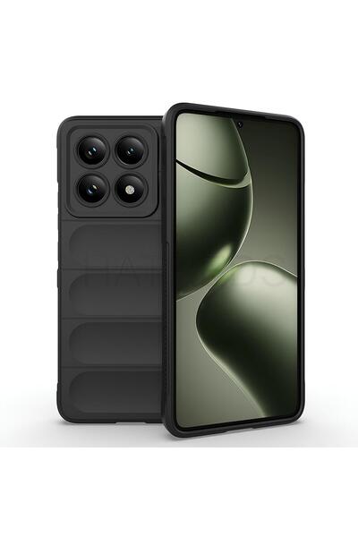 Hatreds Xiaomi Mi 14T Kılıf Esnek TPU Oyuklu Arka Yüzey Tasarımlı Kamera Koru...