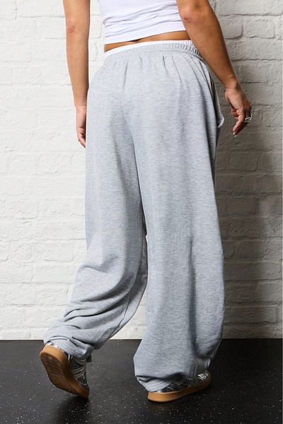 BSBSPOR Men's / Women's Summer Loose Fit Baggy Sweatpants Gray / Black / Dark Gray