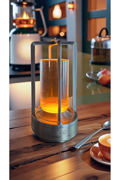 Gündüz Elektrik Cata Ct-8439 Vegas Masa Lambası 3 Renk Işık Fonksiyonlu Usb Ş...