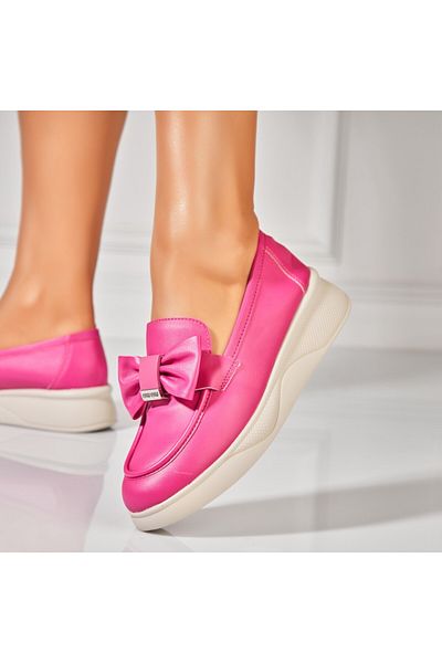 Joana Women's casual pink shoes made of eco-leather Nikita