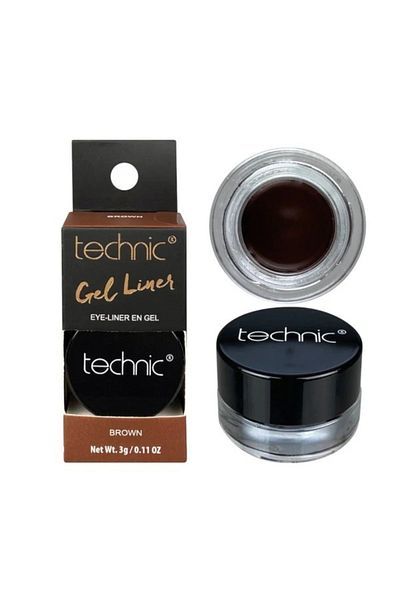 TECHNIC Tus de Ochi Gel, Technic, Gel Pot Liner Eyeliner, Maro, 3 g