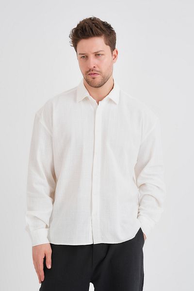 Redline Comforted Men's Oversize Cotton Shirt