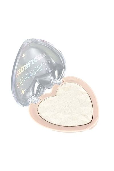 Makeup Highlighter Powder, Mocallure, Highlight Heart, Gold, 01, 4.8 G