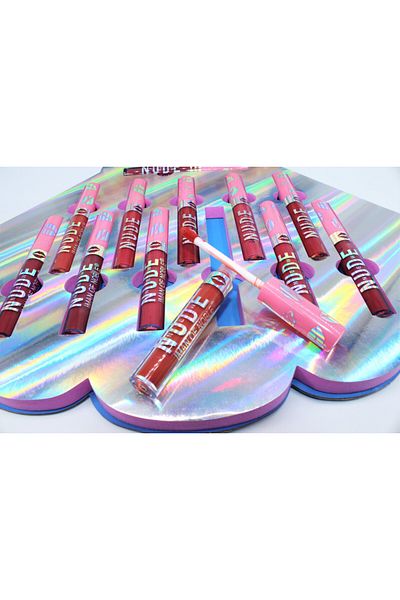 IMAN OF NOBLE Σετ 12 κραγιόν, Iman Of Noble, Nude Matte Lip Gloss, Mermaid