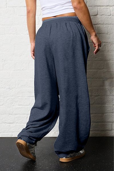 BSBSPOR Men's / Women's Summer Loose Fit Baggy Sweatpants Gray / Black / Dark Gray
