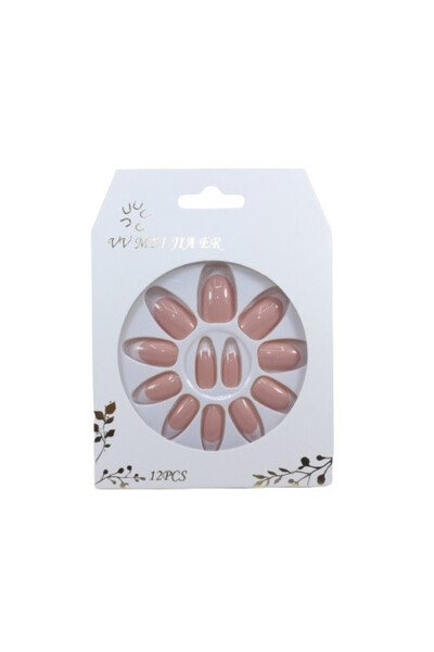 Meijer Set 12 Unghii False French, VV Meijiaer, 07