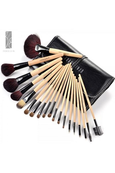 Makeup Set of 19 makeup brushes Fraulein38 + brush storage bag