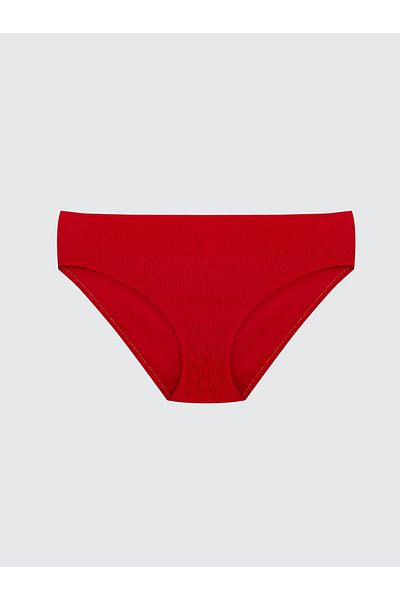 LC Waikiki Lcw Dream Red Women's Plain Bikini Bottom