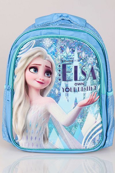 Disney Noul sezon cu licență Dekomus Elsa Frozen Geantă de școală de dimensiuni mari Loft Own Your Destin