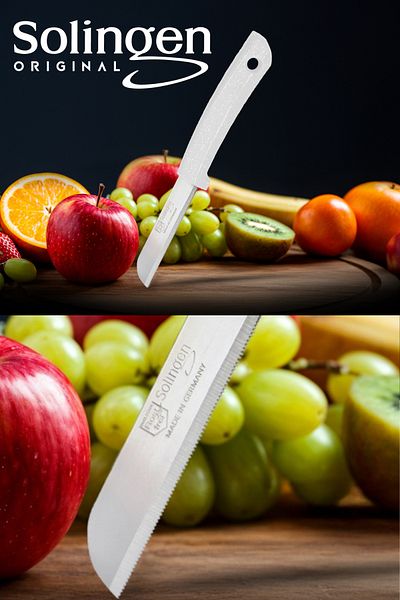 Solingen Set of 12 Original Serrated Fruit and Vegetable Knives