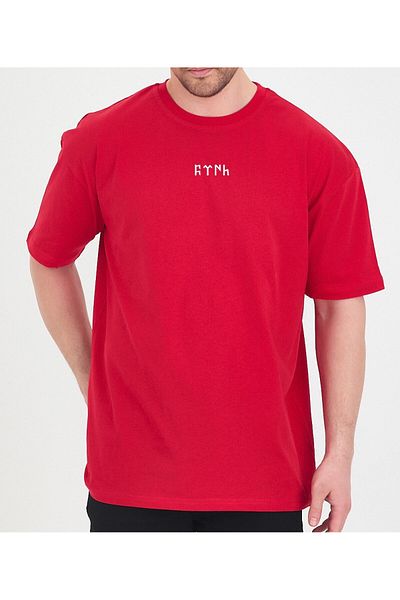 Uniquetex Oversize Τουρκικό εμπριμέ T-Shirt - Göktürk