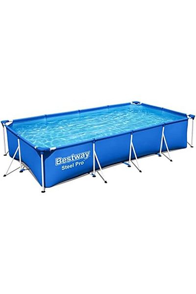 BESTWAY Family Swimming Pool 400x211x81 cm Capacity 5700 Liters