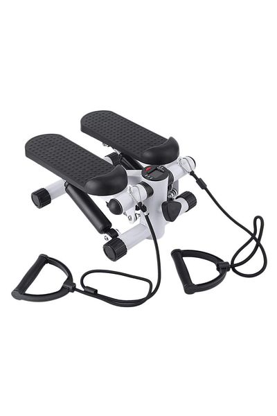 POBO Stepper Exerciser with Lcd Display - Climber Step Band and Painter Band