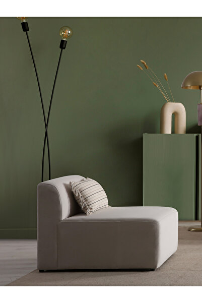 S Home Design Concept Molly Orta Modül, Keten, Kırık Beyaz