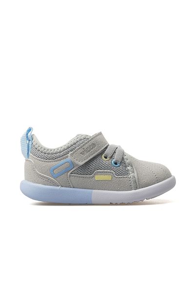 Vicco Curset Boy's First Step Sneaker Shoes 25Y 950.233 İa Gray