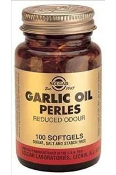 Solgar Garlic Oil Perles 100 Kapsül