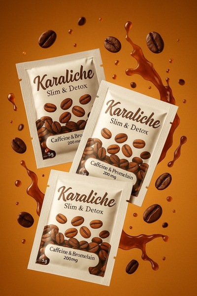 Kahve Karaliche 30 Şase Bromelaın&caffeın