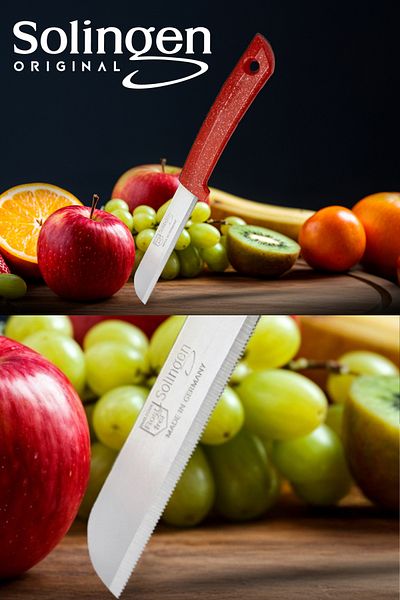 Solingen Set of 12 Original Serrated Fruit and Vegetable Knives