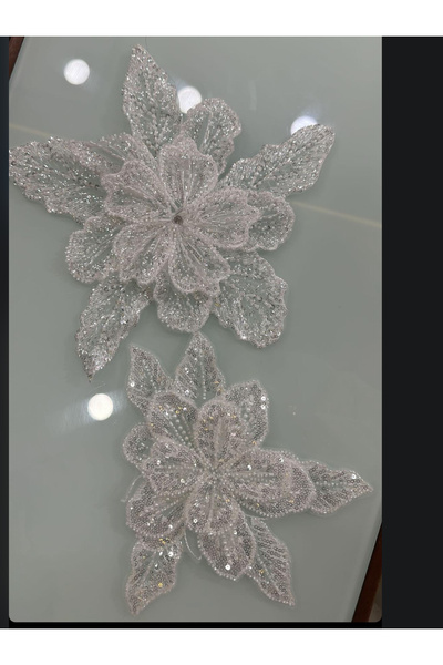 Hayalet kumaş İkili taşlı aplik set