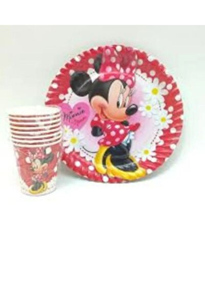 PartAntalya طقم حفلات ميني ماوس مكون من 8 قطع