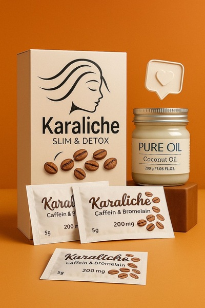 Kahve Karaliche 30 Şase Bromelaın&caffeın