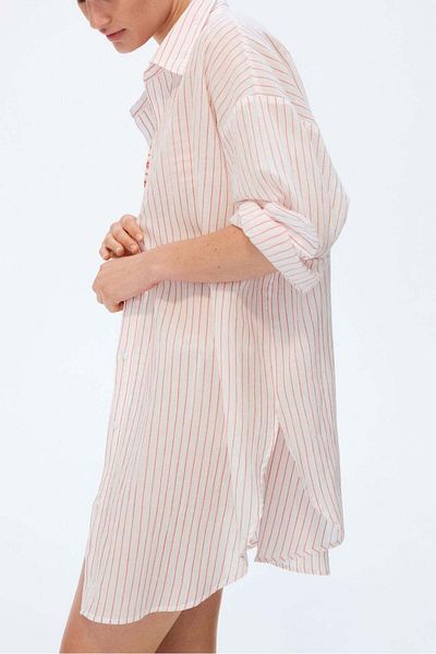 H&M Long cotton shirt
