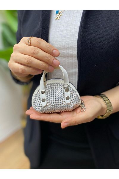 H&D COLLECTİON Mini geantă de cruce și geantă de mână cu piatră, foarte utilă și elegantă