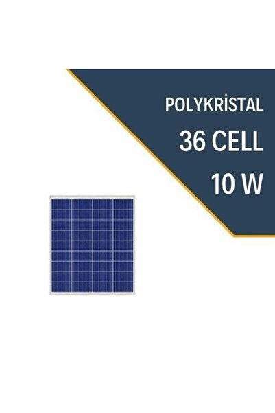 Lexron 10w Polykristal Güneş Paneli