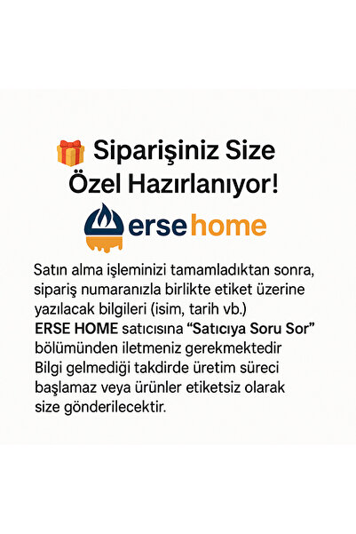 ERSE HOME 10 Adet Süslemeli Papatya Mum