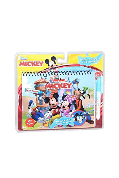 SPOR35 Eğitici Oyuncaklar BK007 Gepettoys, Mickey Sihirli Boyama Kitabı Kız E...