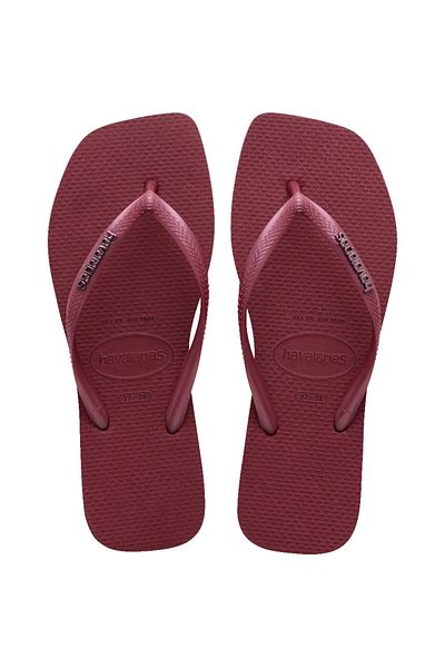 Havaianas Papuci violet pentru femei cu logo metalic - 4148257