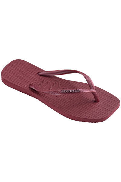 Havaianas Papuci mov pentru femei SQUARE LOGO METALLIC - 4148257