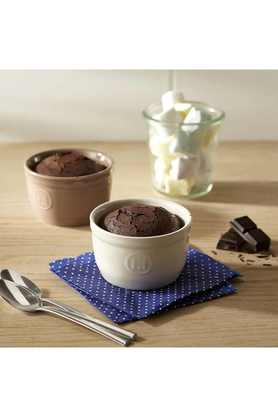 Emile Henry Eh021009 Eh Oven Dish Ramekin No9 Single Ecru Clay 0,15Lt