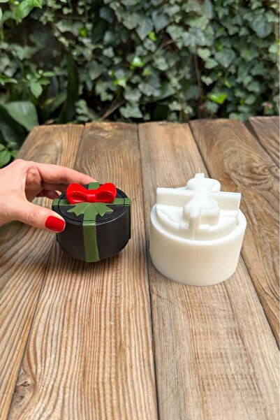 rufus concept DAİRESEL PAKET Kapaklı Silikon Kap Kalıbı