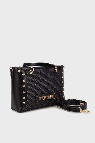 Love Moschino Removable Strap Bag with Logo Bag Jc4276Pp0Mkw100A