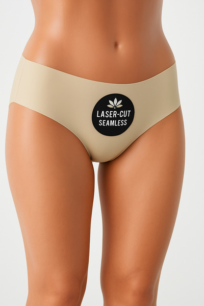 Gawzera Papatya 2-Piece Non-Marking Laser Cut Flexible Briefs Panties