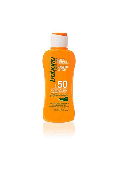 Babaria Leche Protectora Solar Con Aloe Vera Spf50 100 ml 100 ml