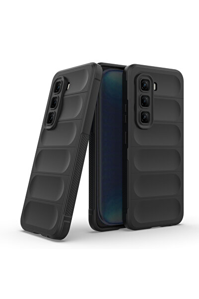 Rivor İnfinix Hot 50 Pro 4G Uyumlu Kılıf Kamera Korumalı Parmak İzi Bırakmaz ...