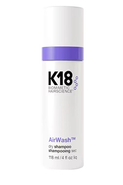 K18 AirWash Kuru Şampuan 118 ml – Yağlanmayı Azaltır & Kokuyu Giderir