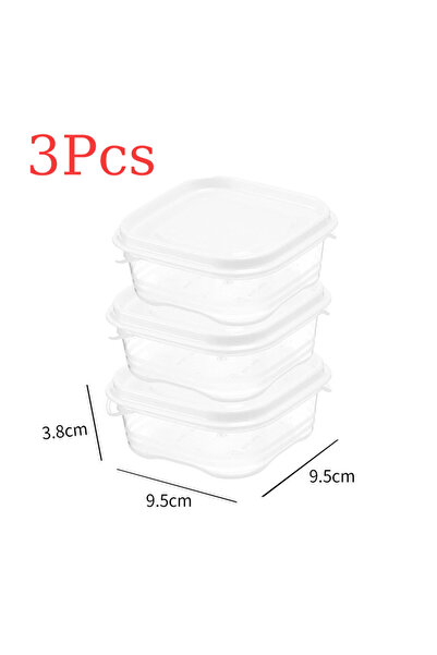 Choice 3 قطع 200 مل 5 قطع صندوق تخزين محكم الغلق للحفاظ على الطعام طازجًا حاو...