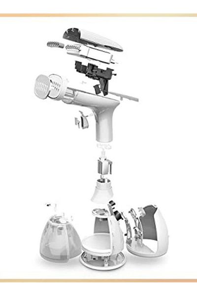 COOYA Garment Steamer, 1500W, 180 Rotatable Professional (Pink)