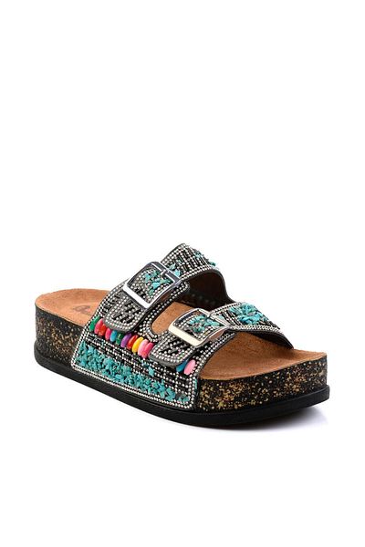 Bambi Black Women's Slippers K04133804187